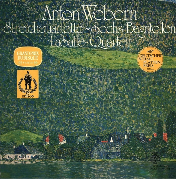 Webern (1883-1945) • Streichquartette | Sechs Bagatellen LP • Lasalle Quartett