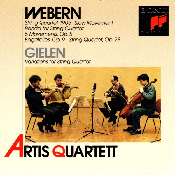 Artis Quartett: Anton Webern (1883-1945) - String Quartets CD