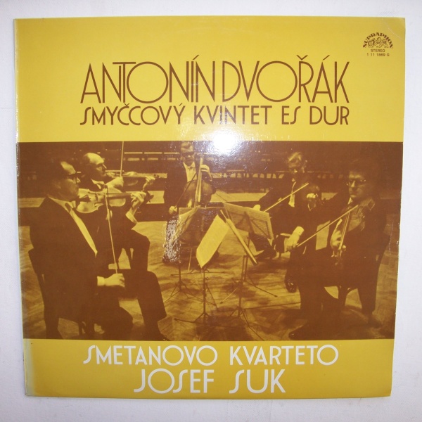 Antonin Dvorak (1841-1904) - Quintet LP - SMETANA QUARTET, JOSEF SUK