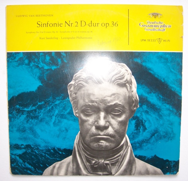 Ludwig van Beethoven (1770-1827) • Sinfonie Nr. 2 LP • Kurt Sanderling