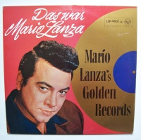 Mario Lanzas Golden Records • Das war Mario Lanza LP