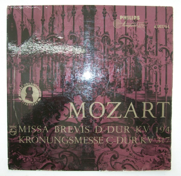 Wolfgang Amadeus Mozart (1756-1791) • Missa Brevis - Krönungsmesse LP