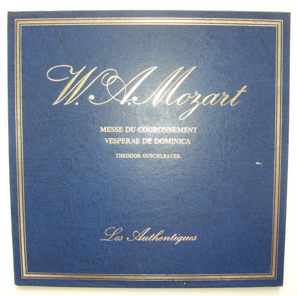 Mozart (1756-1791) • Messe du Couronnement LP • Theodor Guschlbauer