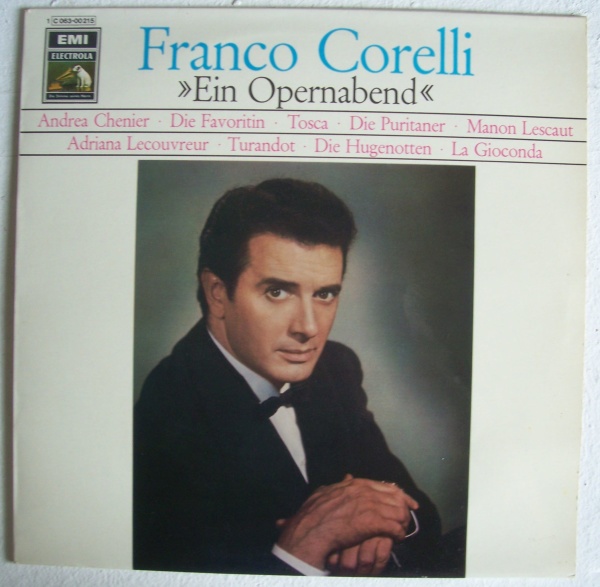 Franco Corelli • Ein Opernabend LP