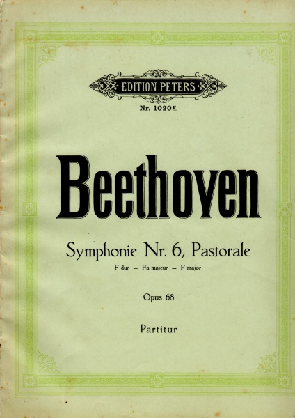Ludwig van Beethoven (1770-1827) • Symphonie Nr. 6 Pastorale