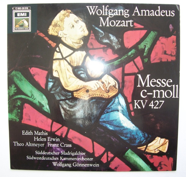 Wolfgang Amadeus Mozart (1756-1791) • Messe c-moll KV 427 LP