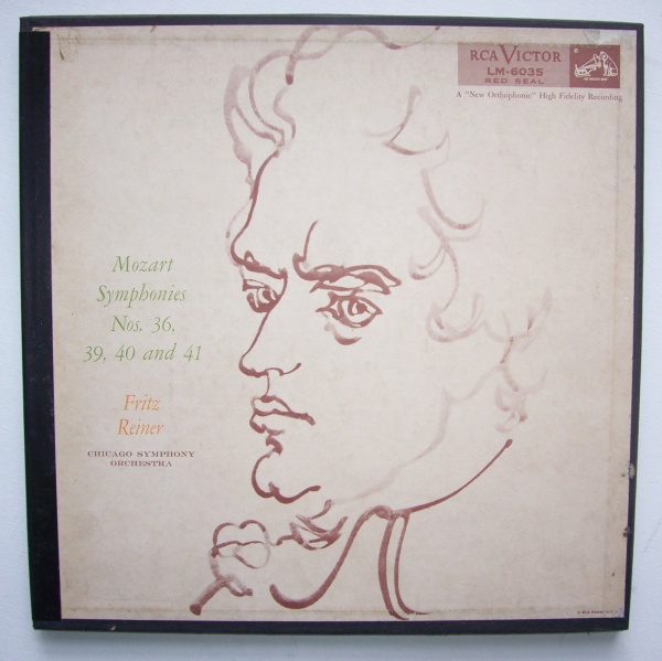 Wolfgang Amadeus Mozart (1756-1791) • Symphonies 2 LP-Box • Fritz Reiner