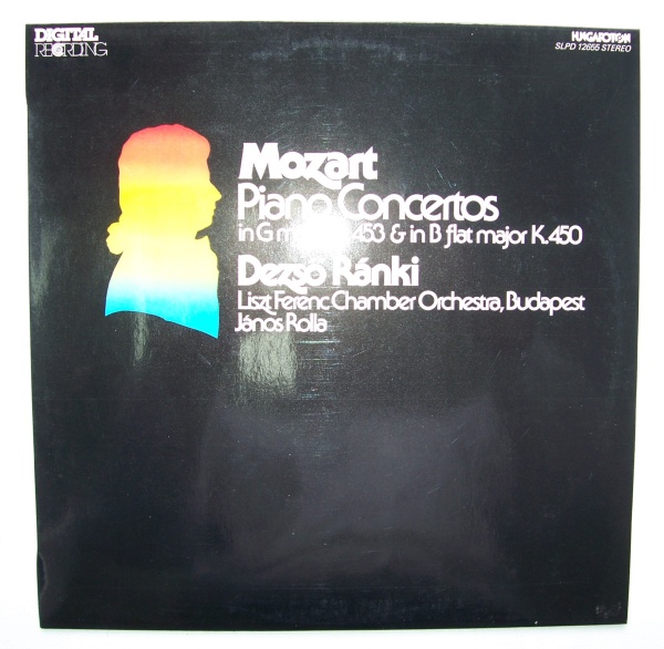 Wolfgang Amadeus Mozart (1756-1791) • Piano Concertos LP • Deszö Ranki