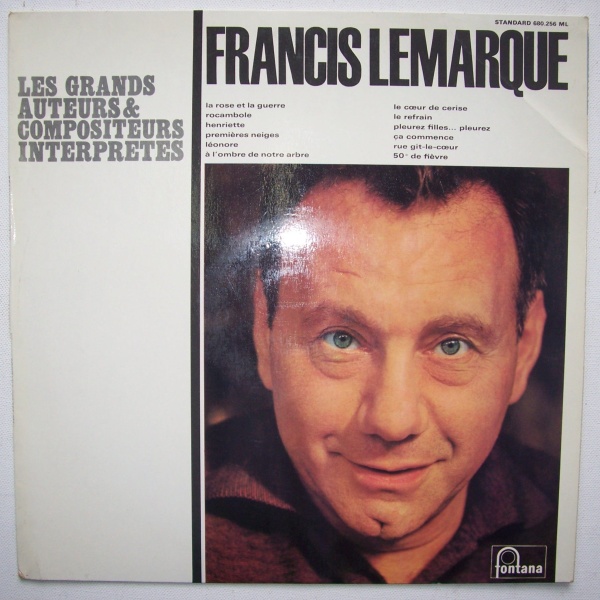 Francis Lemarque • La Rose et la Guerre LP