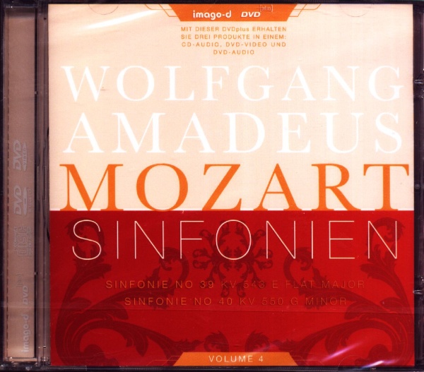 Wolfgang Amadeus Mozart (1756-1791) • Sinfonien No. 39 & 40 DVD