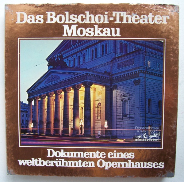 Das Bolschoi-Theater Moskau 8 LP-Box