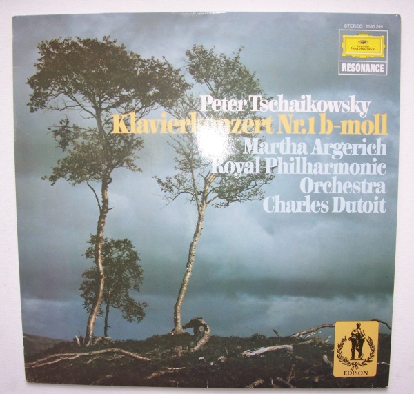 Peter Tchaikovsky (1840-1893) • Klavierkonzert Nr. 1 b-moll LP • Martha Argerich