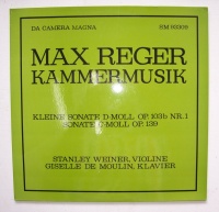 Max Reger (1873-1916) • Kleine Sonate d- &...