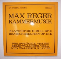 Max Reger (1873-1916) • Kammermusik: Klaviertrio...