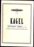 Mauricio Kagel (1931-2008) • Sonant (1960/....)
