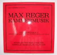 Max Reger (1873-1916) • Violinwerke 2 LP
