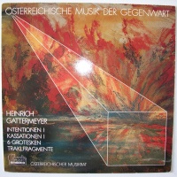 Heinrich Gattermeyer • Intentionen I LP
