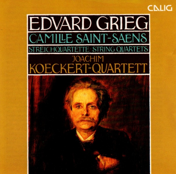 Edvard Grieg (1843-1907) & Camille Saint-Saens (1835-1921) • Streichquartette CD