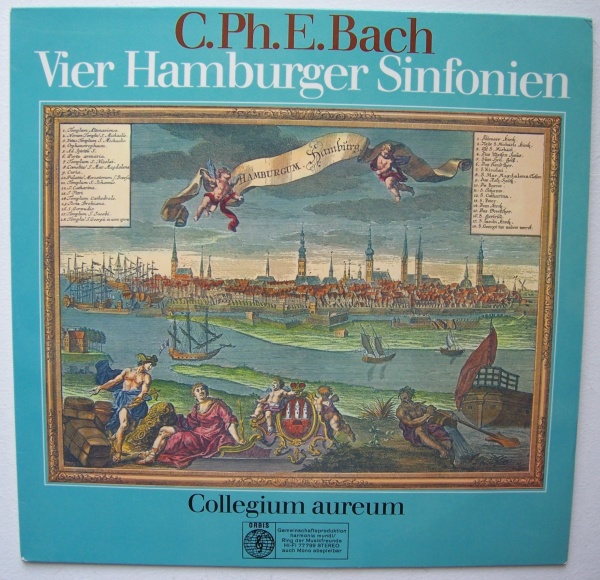 Carl Philipp Emanuel Bach (1714-1788) • Vier Hamburger Sinfonien LP